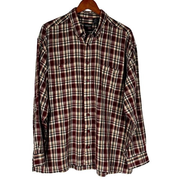 Van Heusen Other - Van Heusen Flannel Shirt Size XL Tall